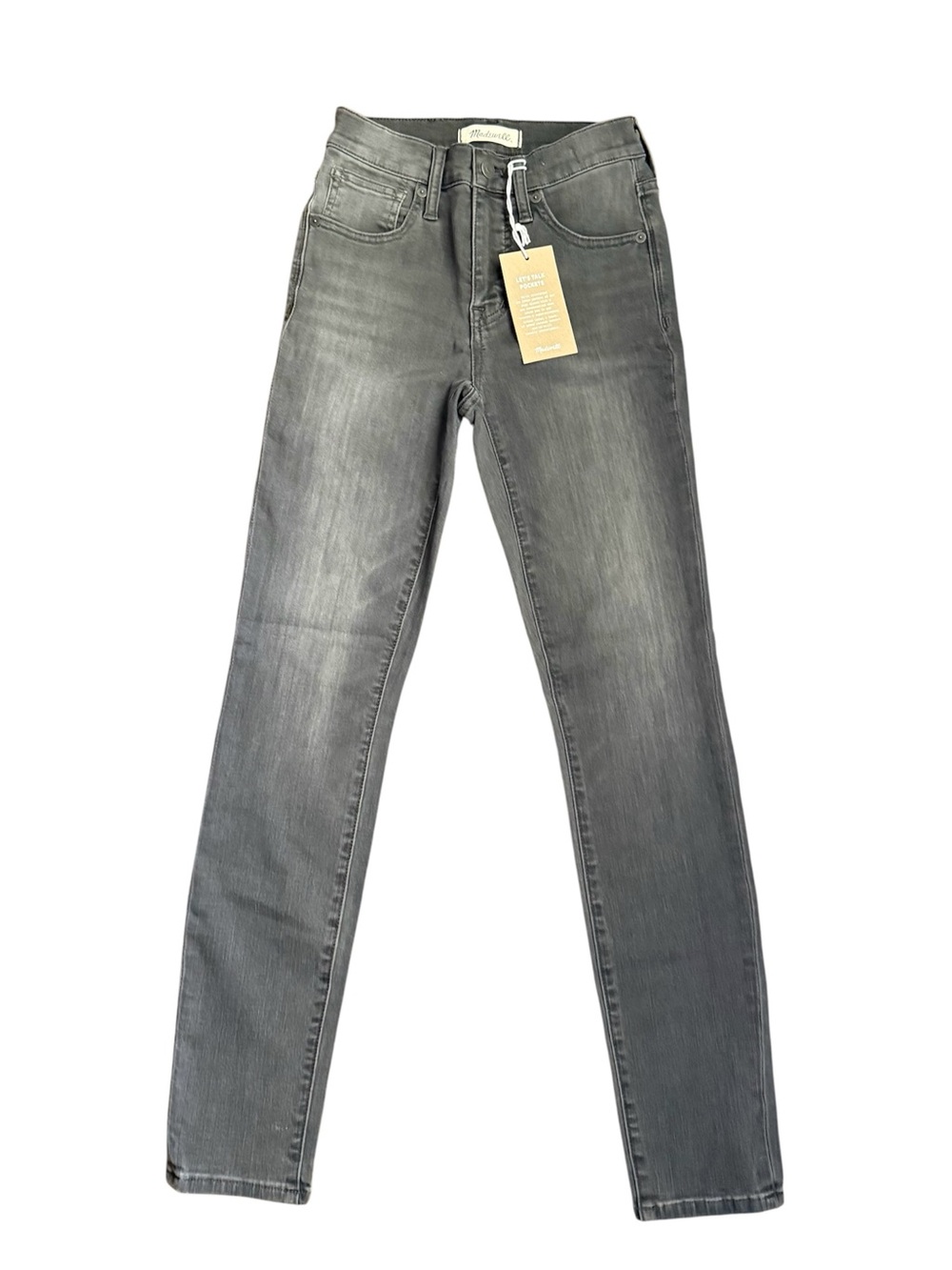 Skinny Jeans in Washed Gray - Women